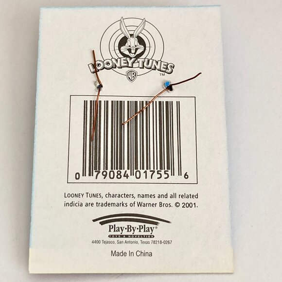 Vtg Fred Barney Flintstone Pin Zipper Pull Set Warner Bros Purse Backpack Charm - Picture 4 of 10